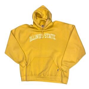 Russell Athletics - Illinois State Patched Deadstock Hoodie Sweatshirt